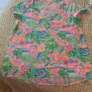 Lilly Loves California Etta Tee Size Large NWT!!!